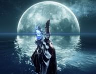 Players can claim the Dark Moon Ring from the chest beside Rennala (Image via Elden Ring)